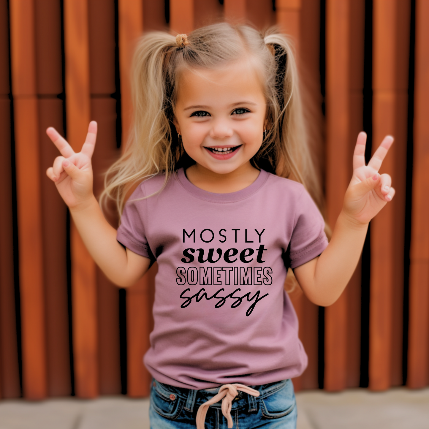 Sweet Sometimes Sassy Toddler Tee