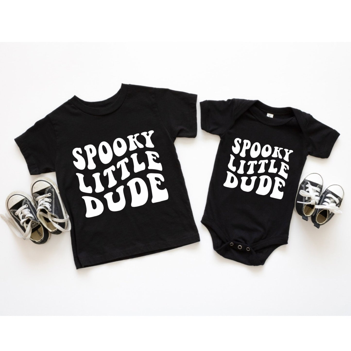 Spooky Little Dude Tee/Baby bodysuit